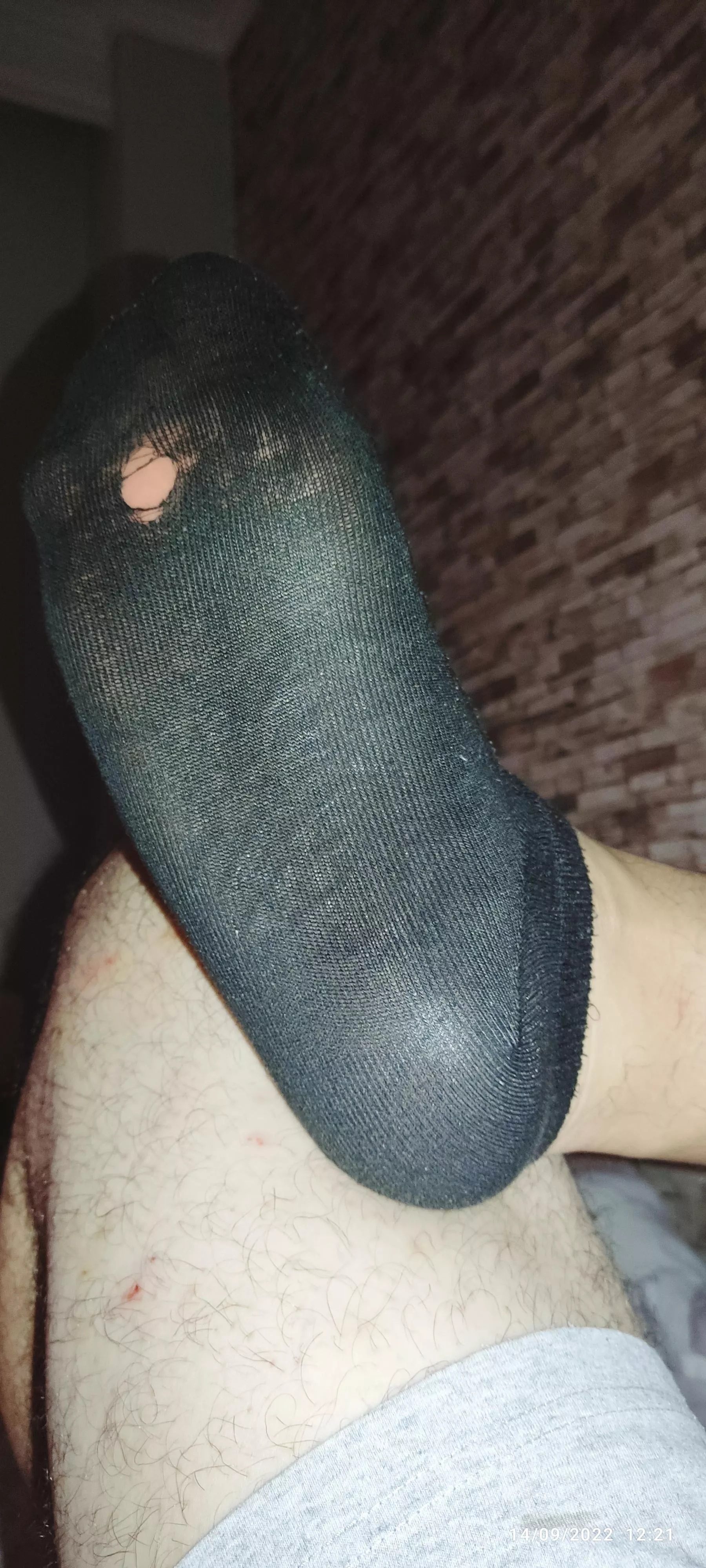 Well, this is what happens to yours socks when you walk up n workout on them all day long 😅