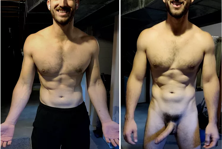 After you sit on my beard, I'll pick you up and bounce you on my thick cock 😈