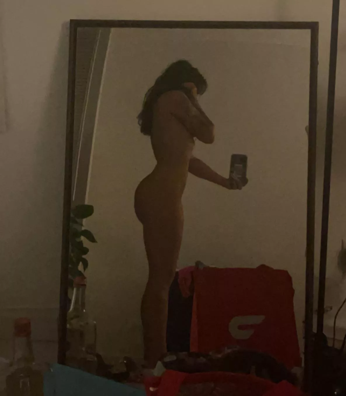 Been working hard in the gym for the curves I’ve got so far.