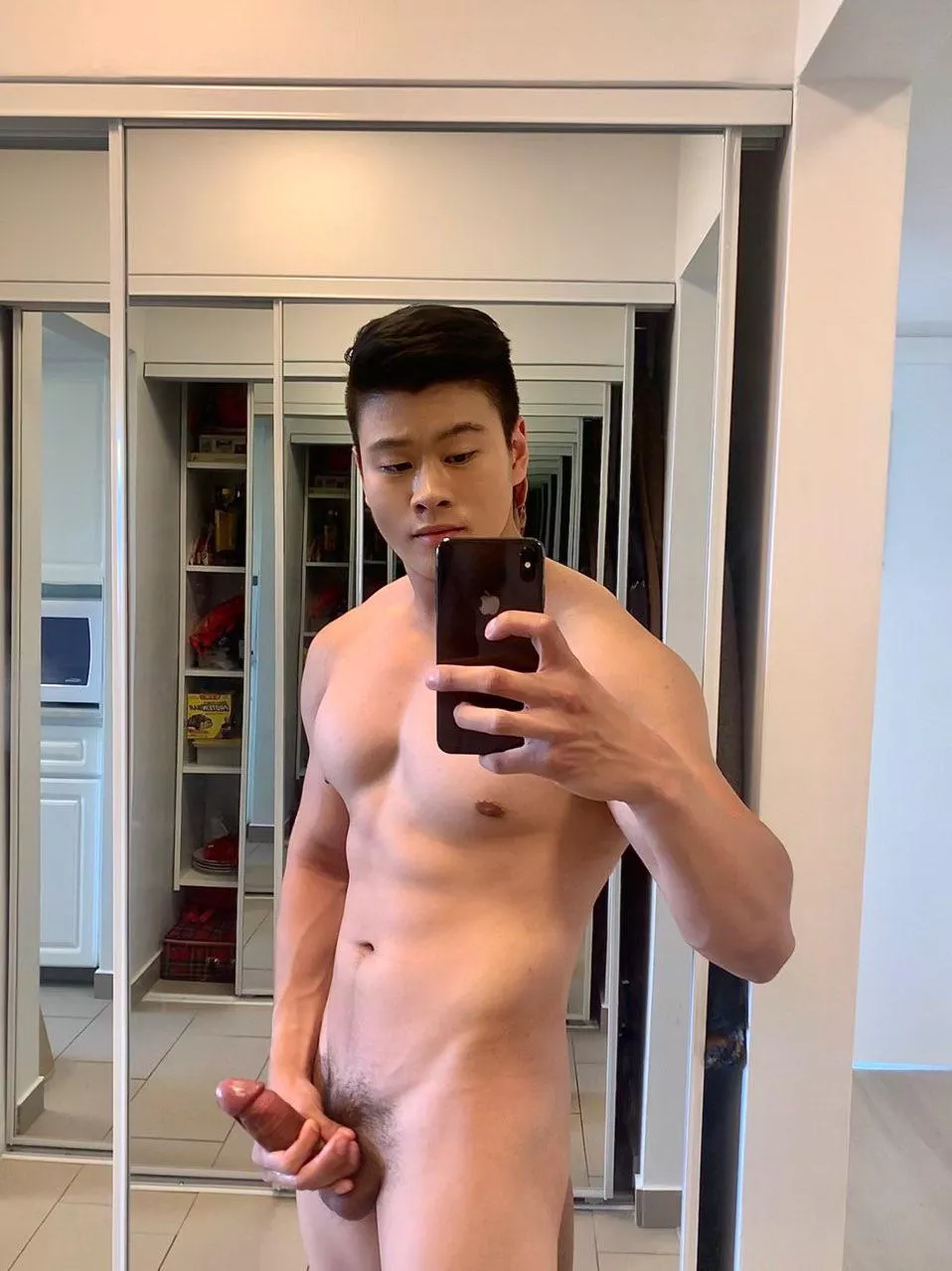 Do you like my mirror cock selfie?😈