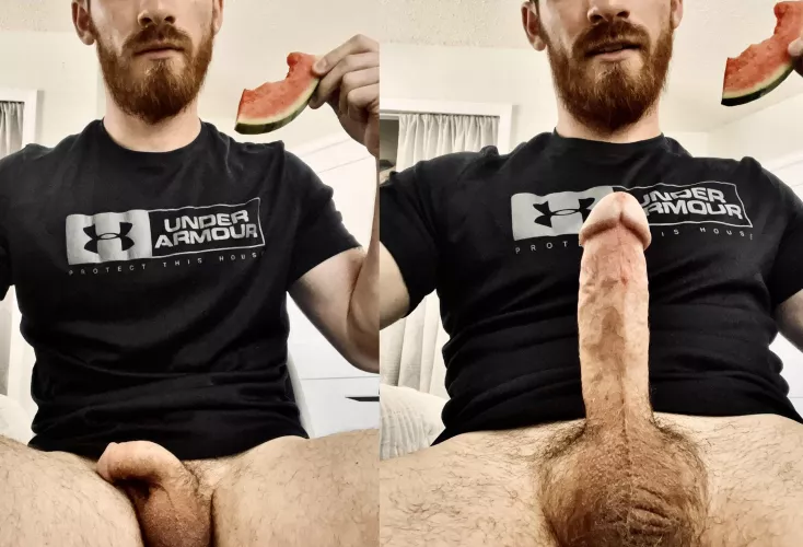 ‘Even a watermelon starts as a seed.’ - a fortune cookie, probably