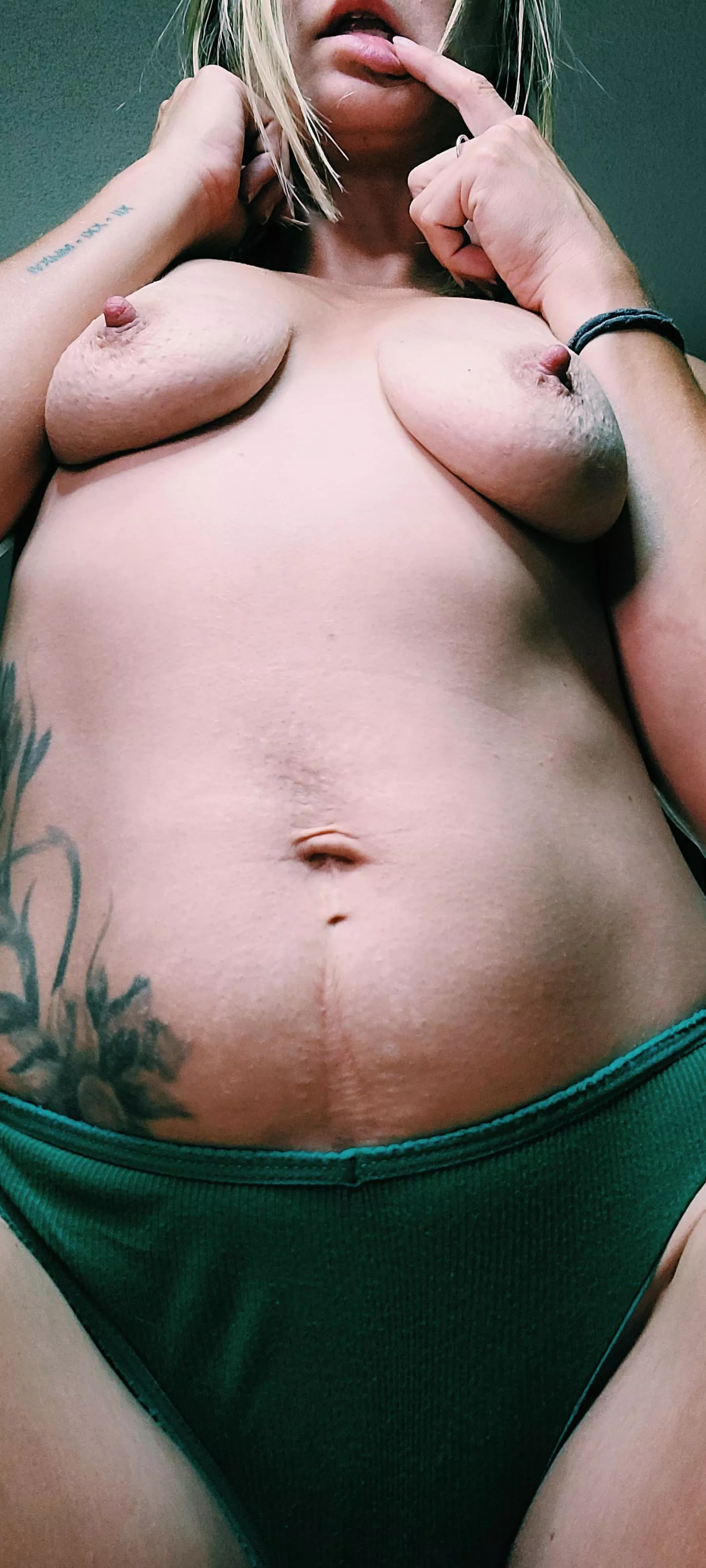 How badly do you want to reach up and play with Mommy's nipples??