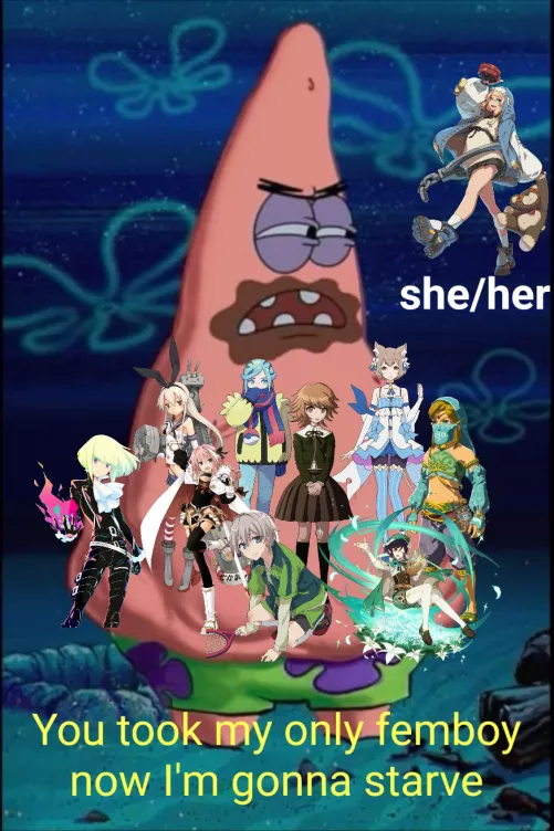 I might not be a fan of trans Bridget but some of y'all are so pathetic. Seriously just shut up and enjoy your femboys.