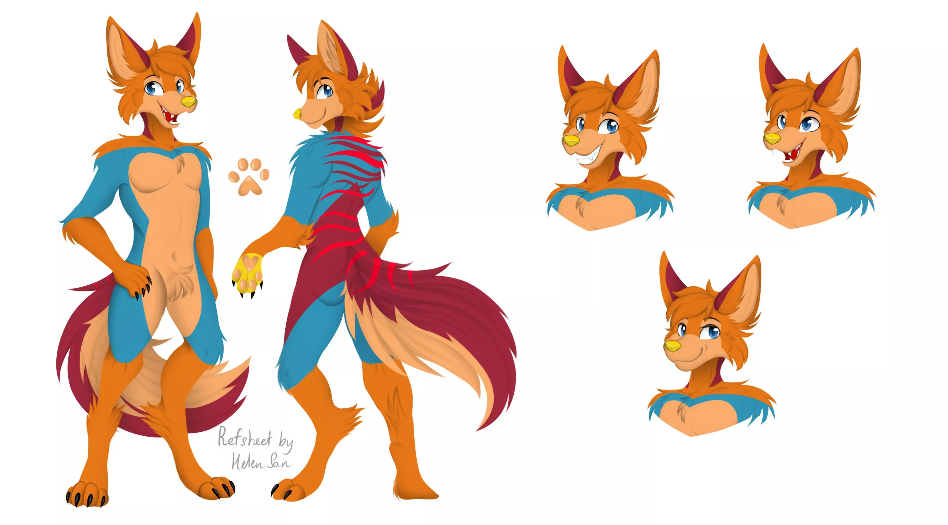 I want to ask you guys a question? If you had to rate my fursona what would it be from 1-10? Also would it affect it If I changed his hair fringe from orange to blue? I want to ask you guys a question? If you had to rate my fursona what would it be from 1-10? Also would it affect it If I changed his hair fringe from orange to blue?