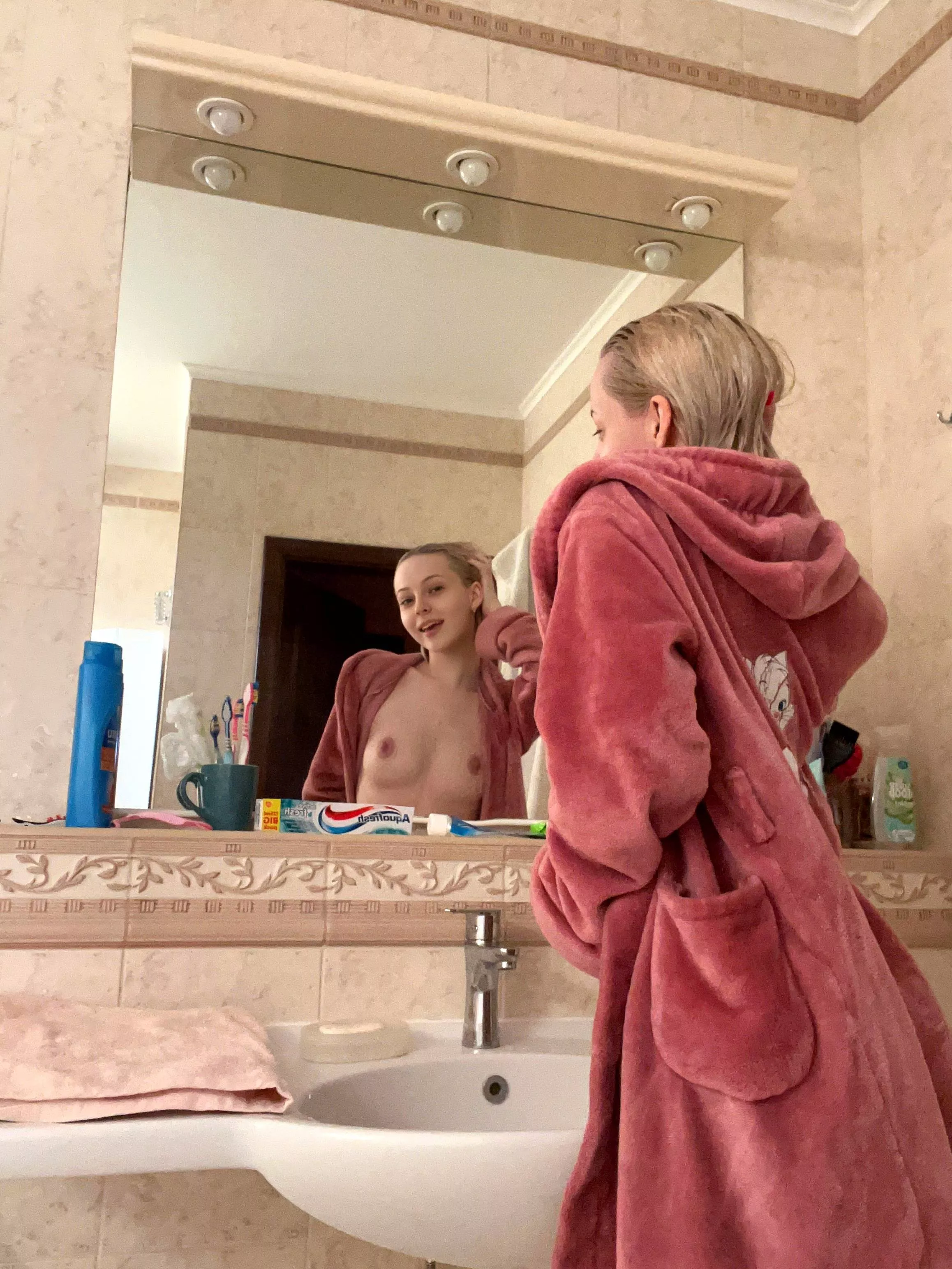 I’m ready for bed. I only sleep naked.