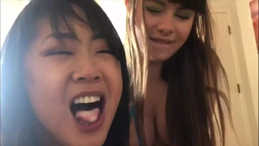 Luna and Saya Ass Destroyed by BBC BIG anal gape