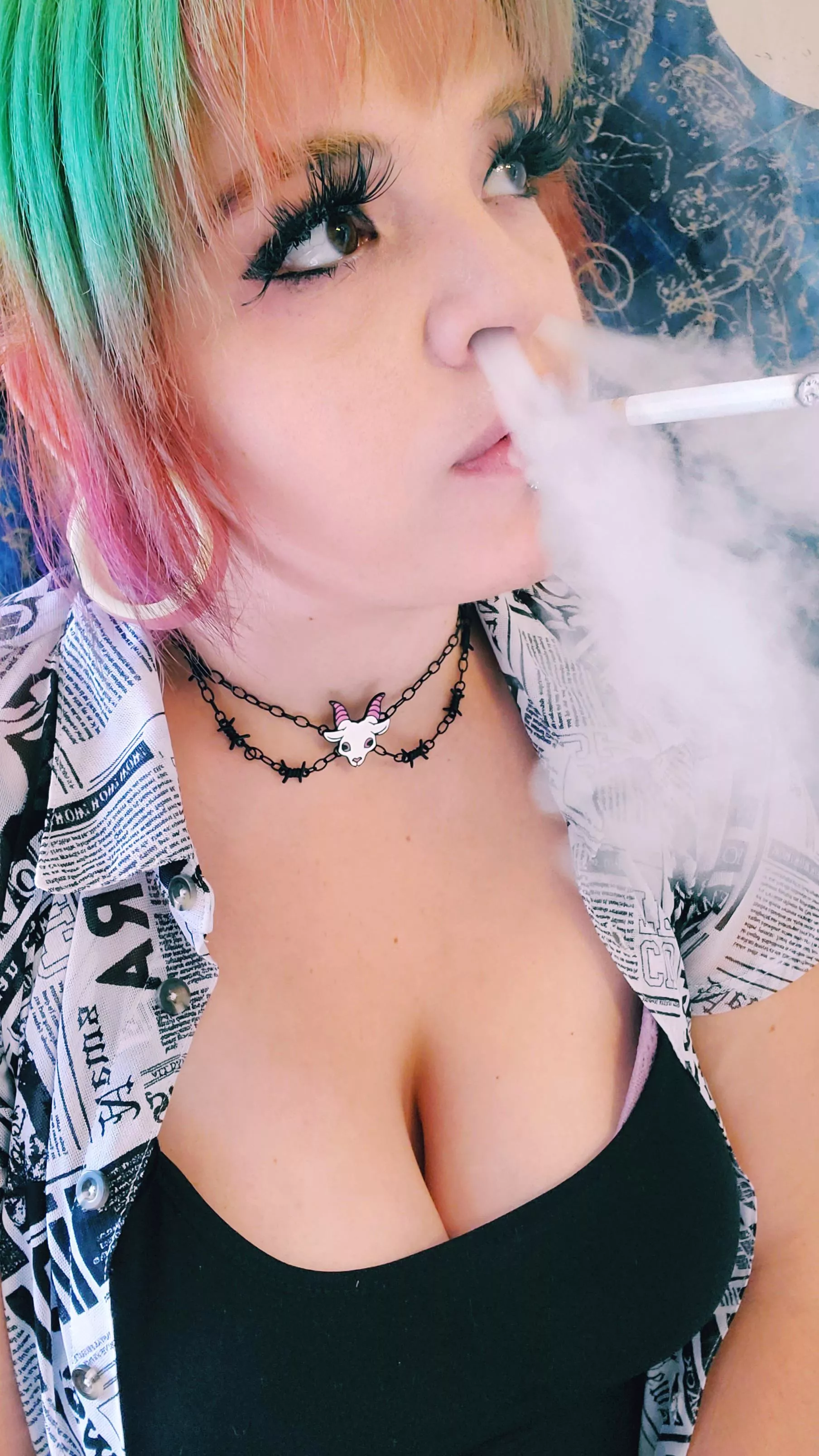 nose exhales are my favorite 😍