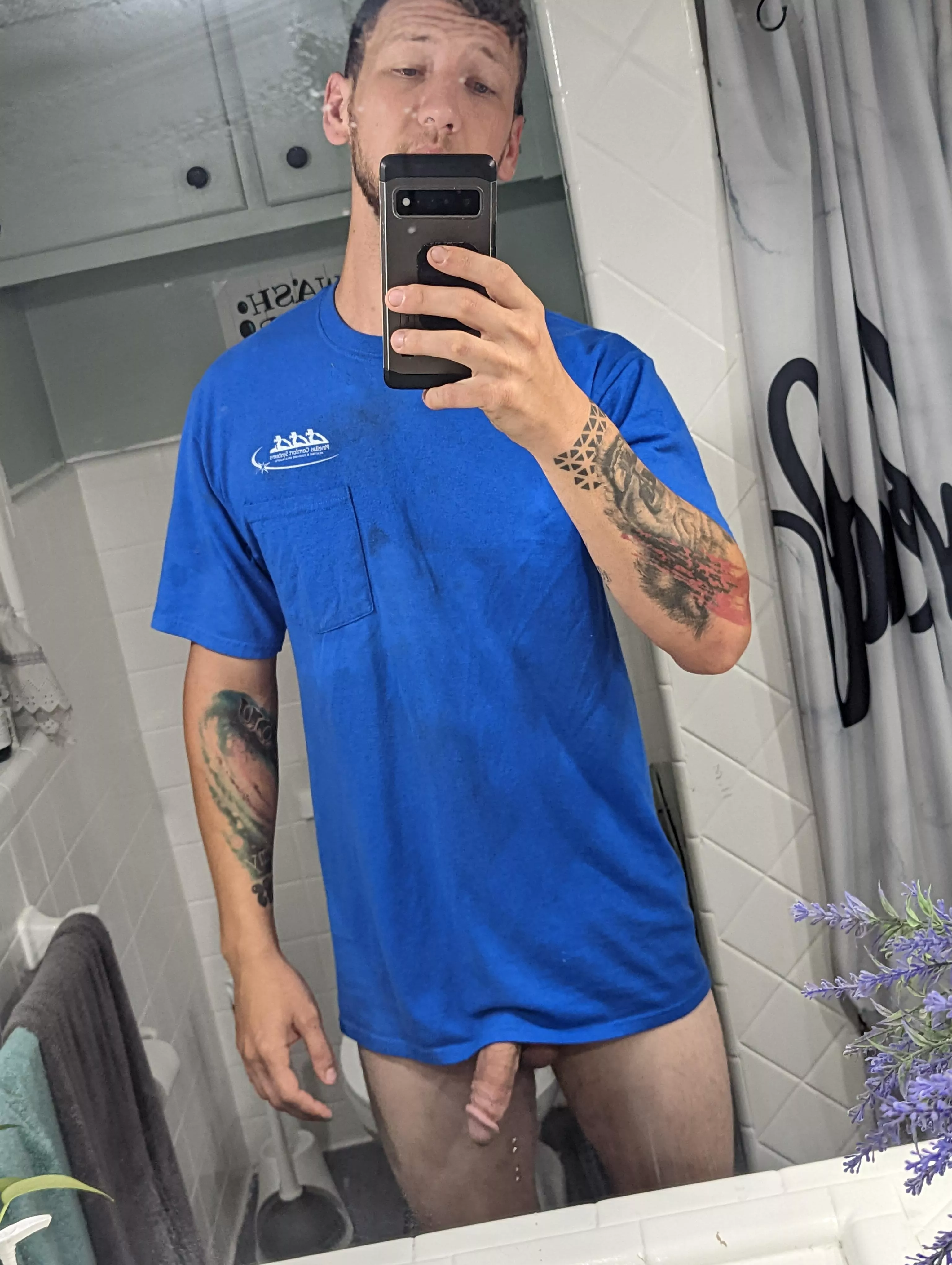 sometimes you got to let it just hang out before work