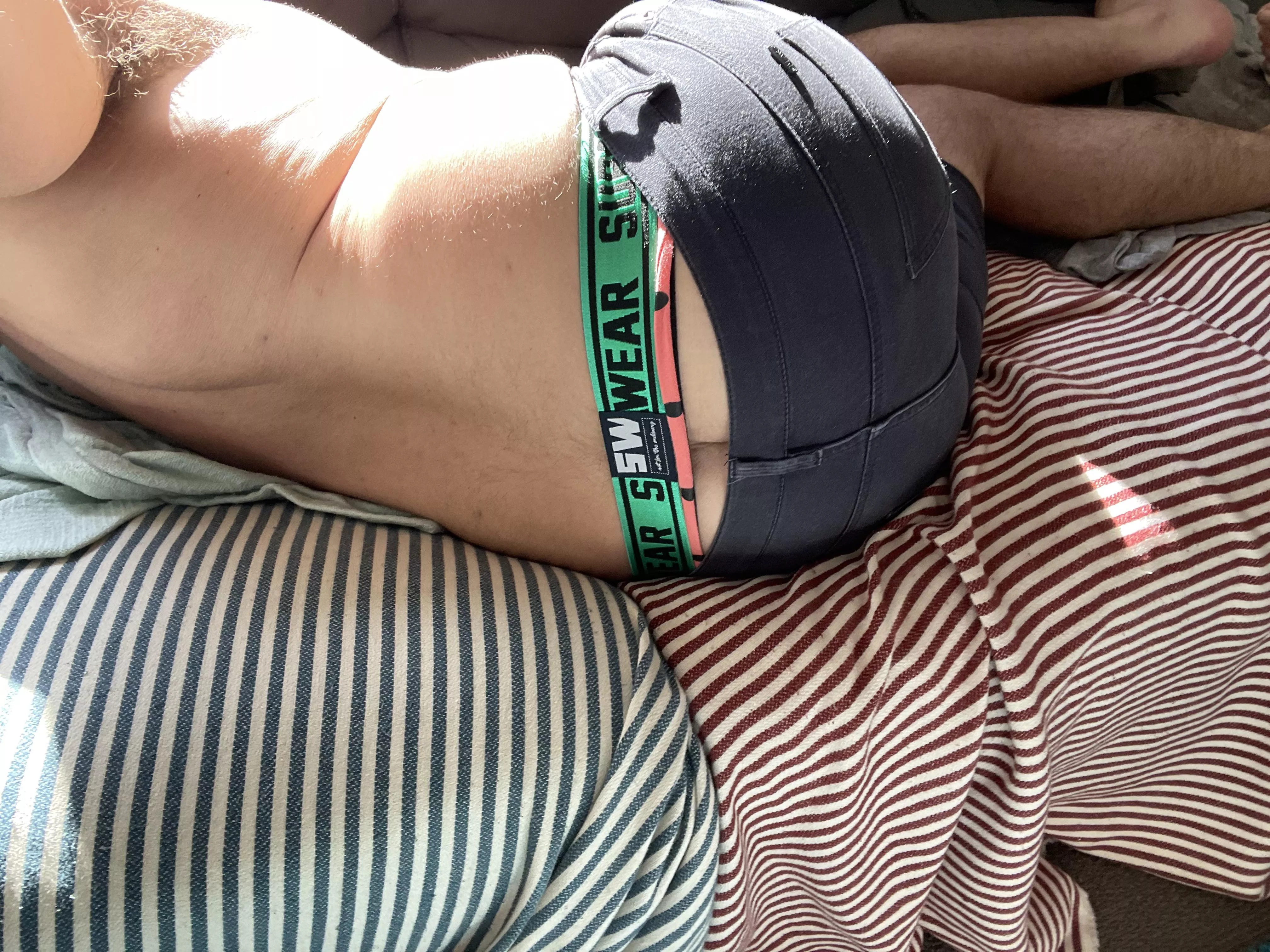 Thoughts on seeing jockstrap underneath pants?