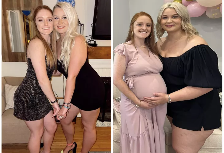 We gained weight for different reasons