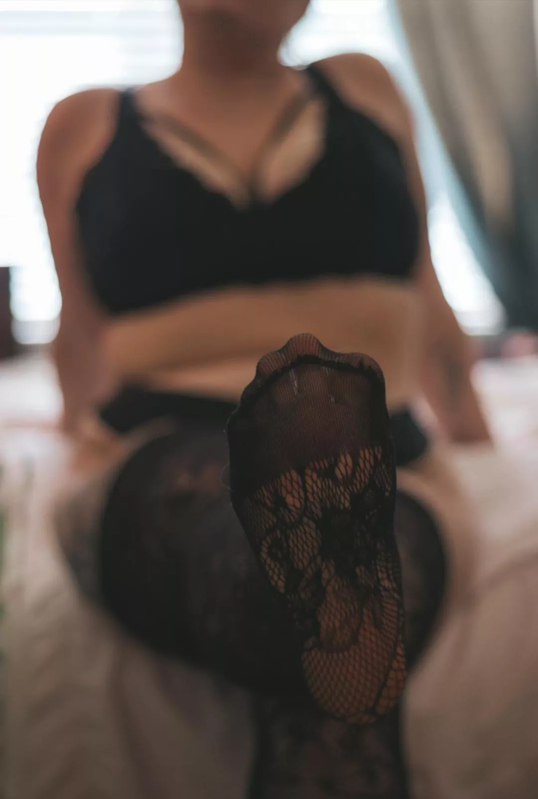 You can start licking here and work your way up 👅 [domme]