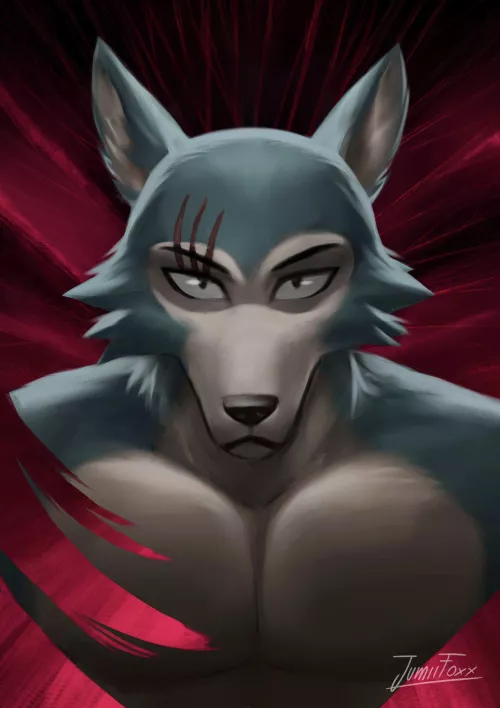 (Art by me) Another Legoshi fan art after a break 🦊 I hope you like this one!