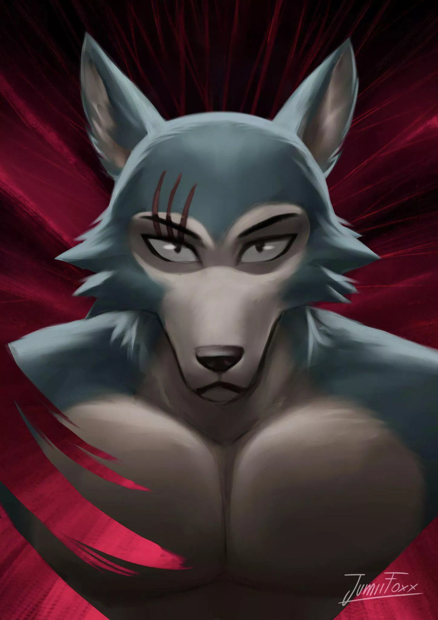 (Art by me) Another Legoshi fan art after a break 🦊 I hope you like this one!