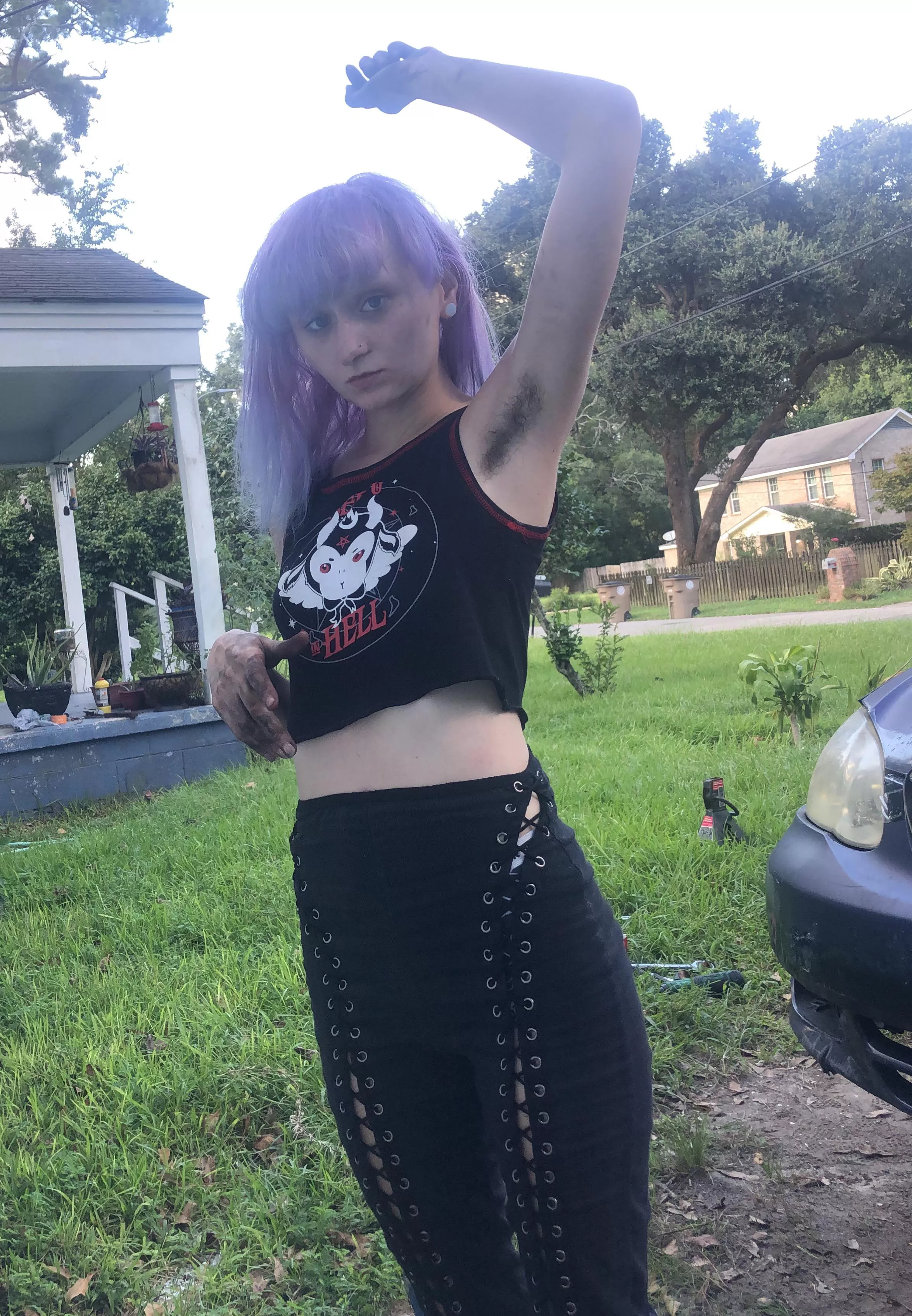 can I be your hairy mechanic GF? i’ll fix your car