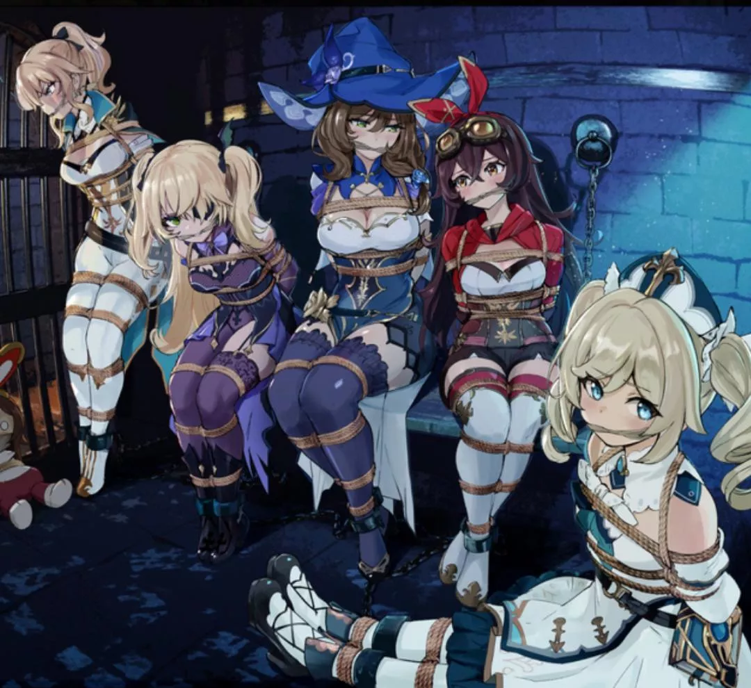 Genshin girls in trouble