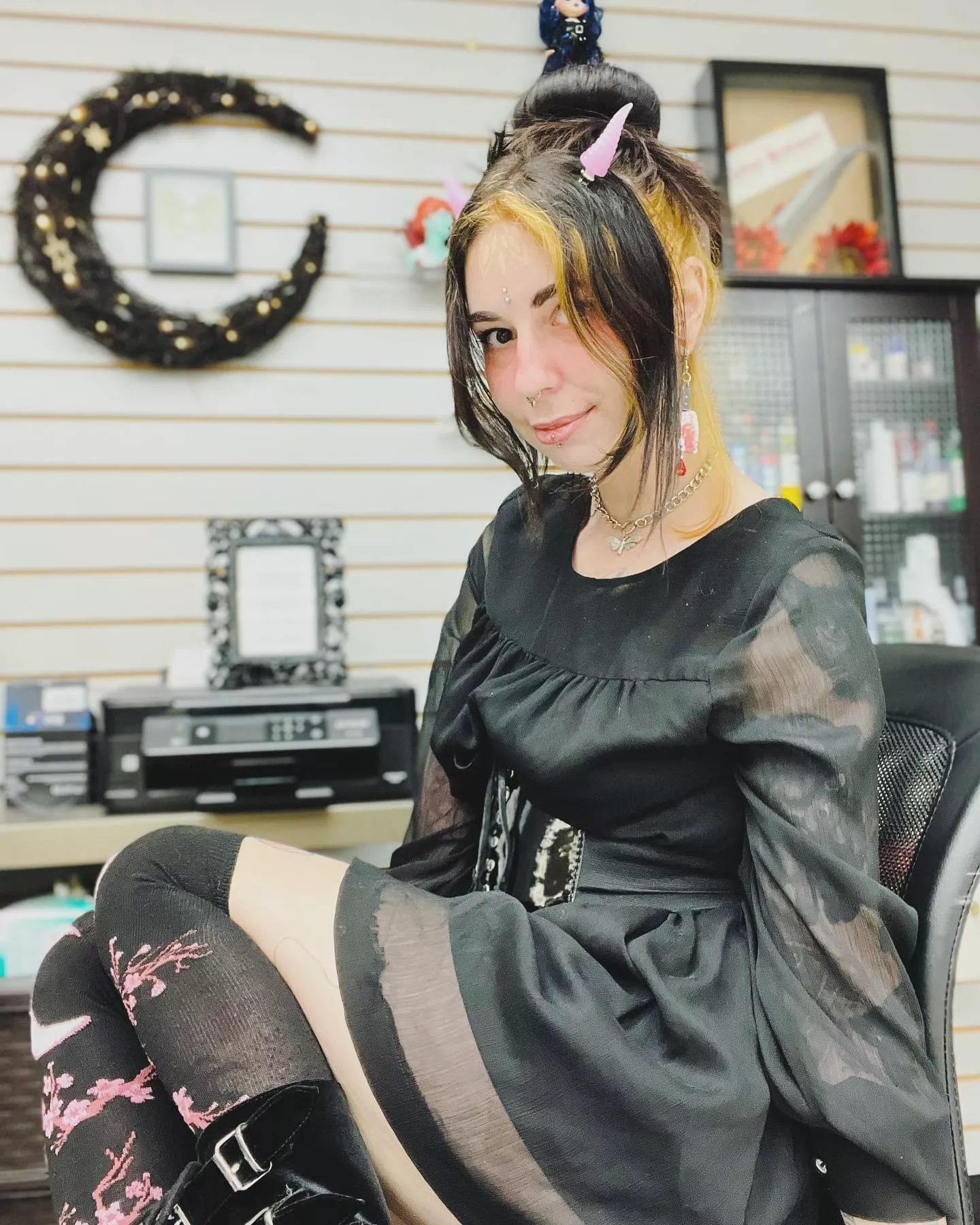 Got my own booth at the tattoo studio I work at