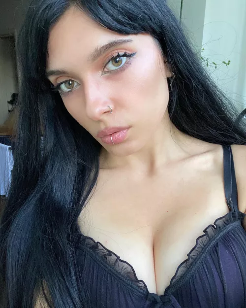 I have a cross earring, you just can’t see it