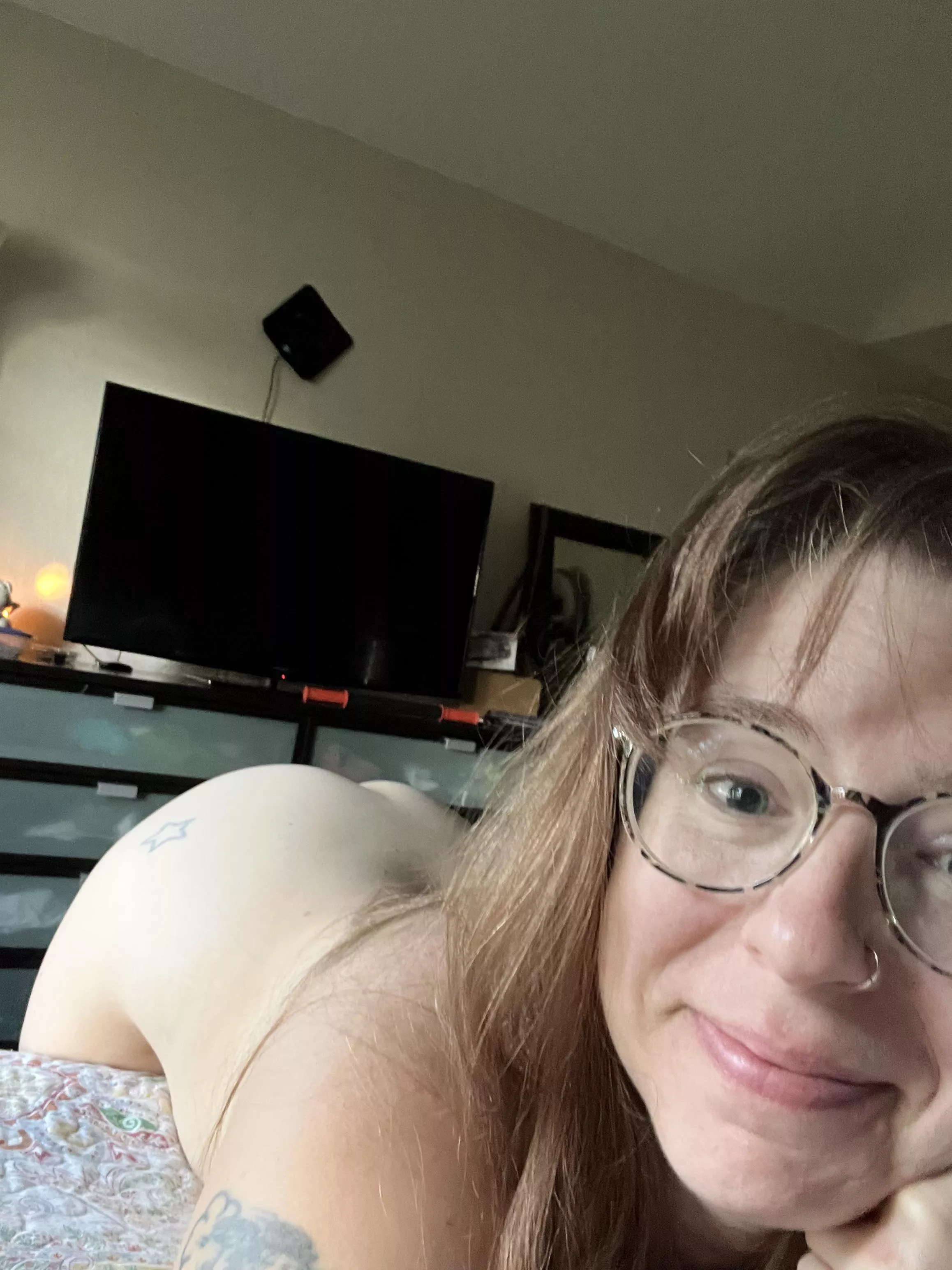 I sure could use some help with my chores, or maybe your penis will do.