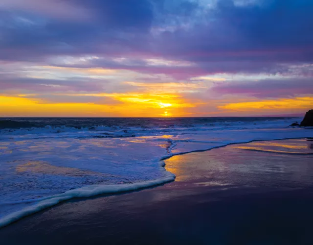 Sunset at Loe Carillo, CA