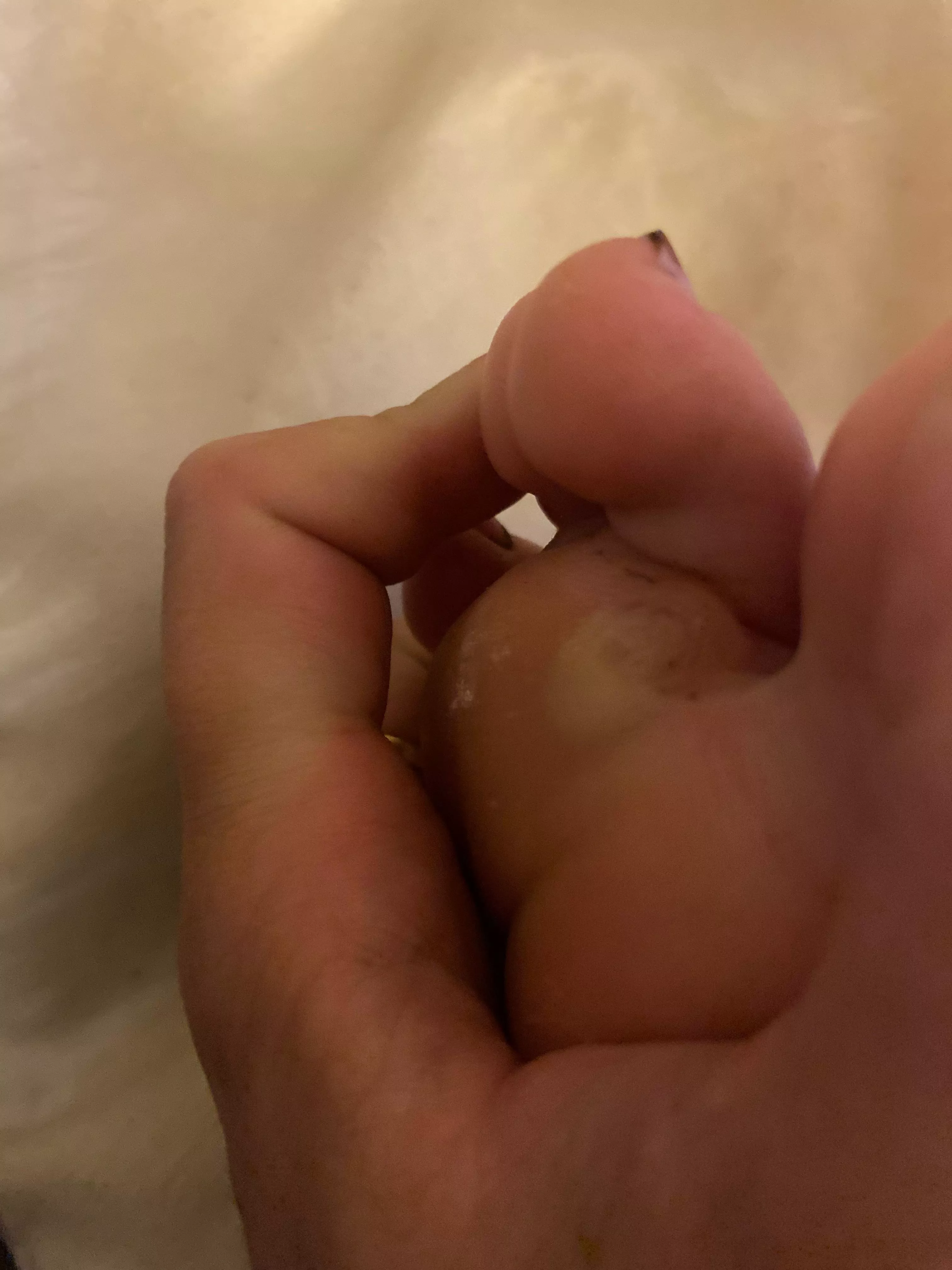 To pop or not to pop? 12 days walking 8 miles, today off, 9 more.