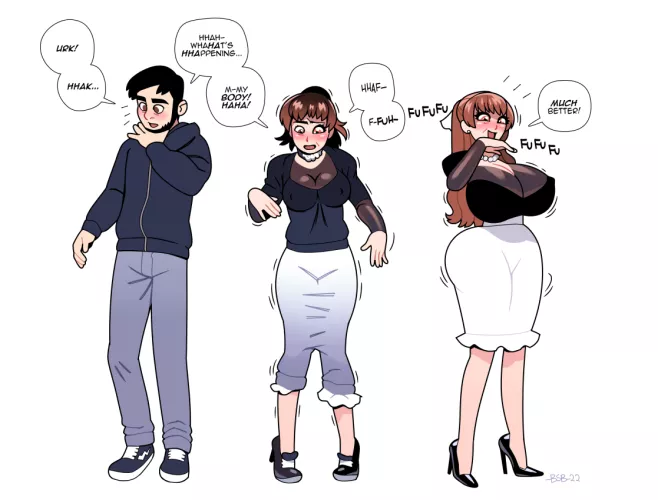 A Mature Laugh by blackshirtboy