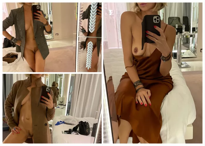 Getting dressed for dinner with my favourite business partner. Didn't mind expanding our business..:) so, I picked the ®^©˙† one ;)