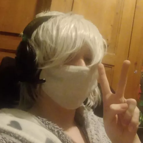 I don't really have any girl clothes yet so this is the best I can do