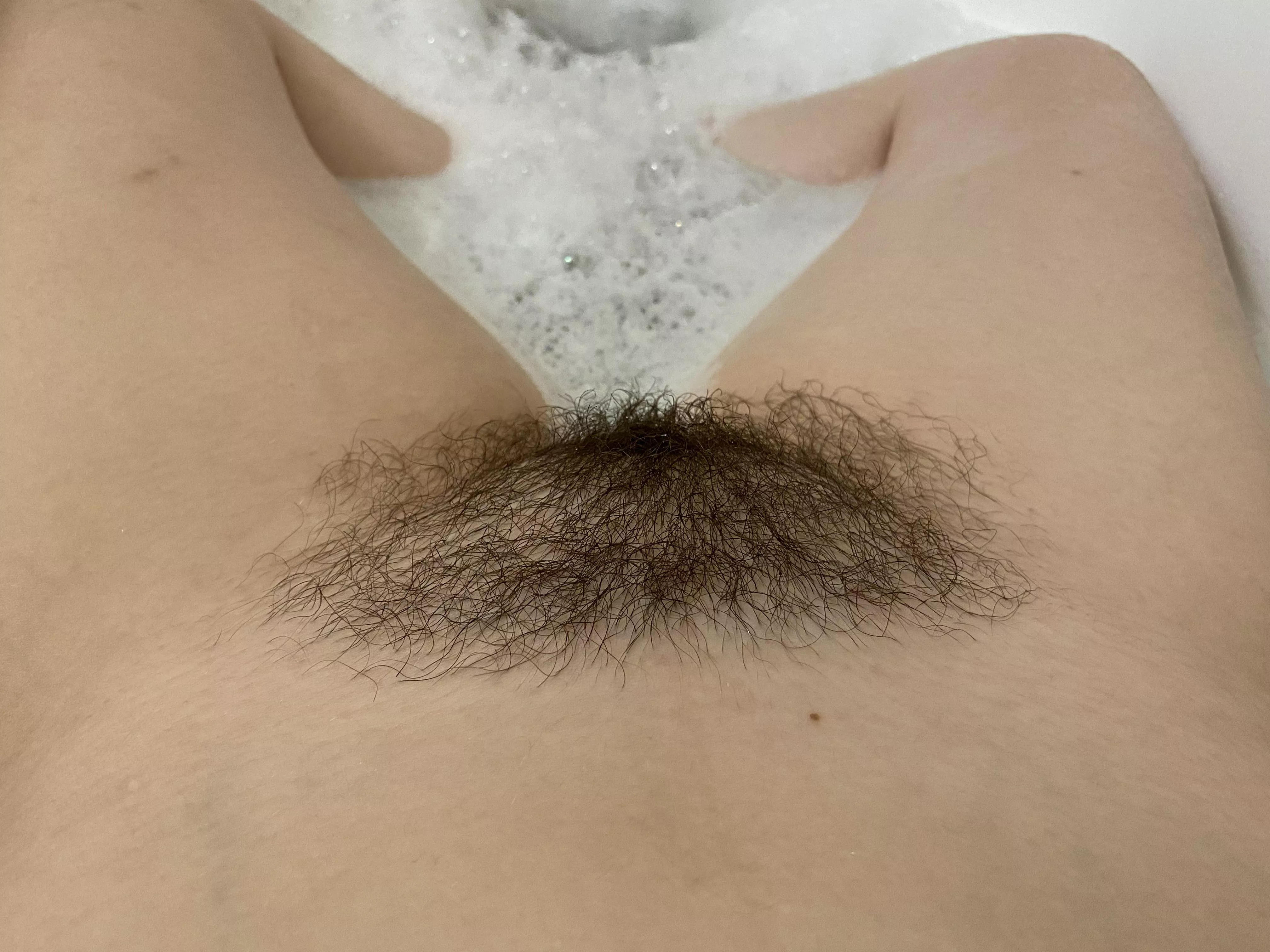 I kept forgetting to shave, but how I don’t want to!