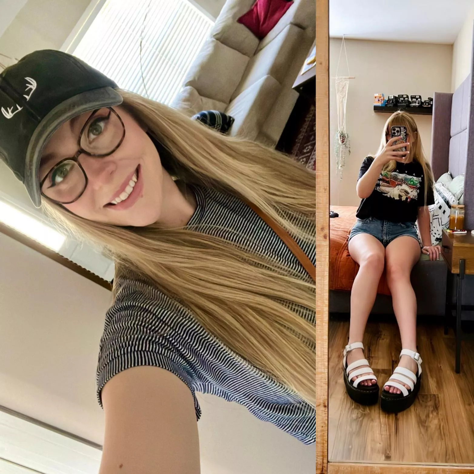 I want to walk in on my gf getting fucked by another guy.....if I came home early what position would I catch you guys in ?