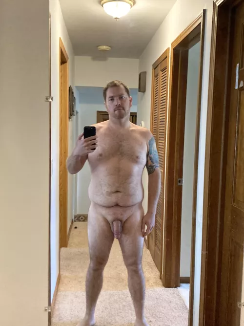 Just a birthday suit outfit. I walk around in at home