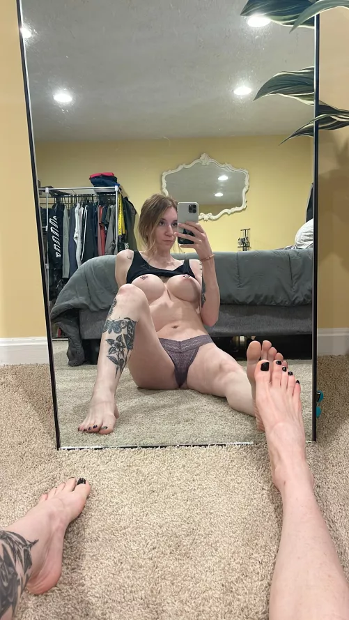 Just lounging around 😇