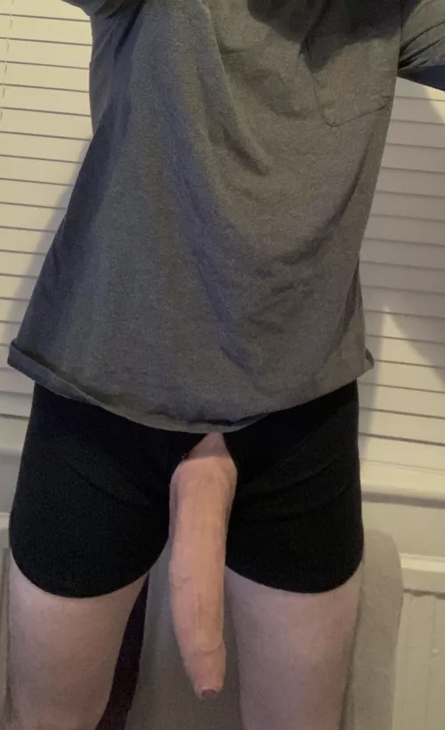 Oh no, it’s fell out my boxers again 😜