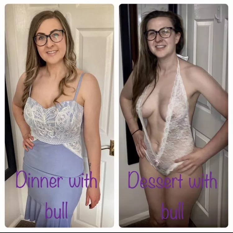 She’s going bare for the first time tonight