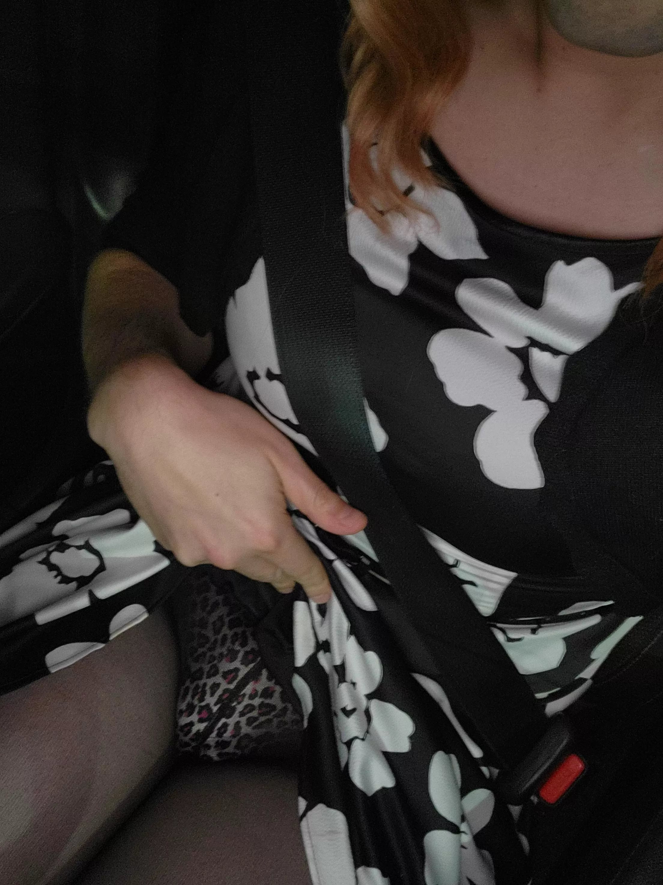 Took this picture in my car and shared it with my Daddy.