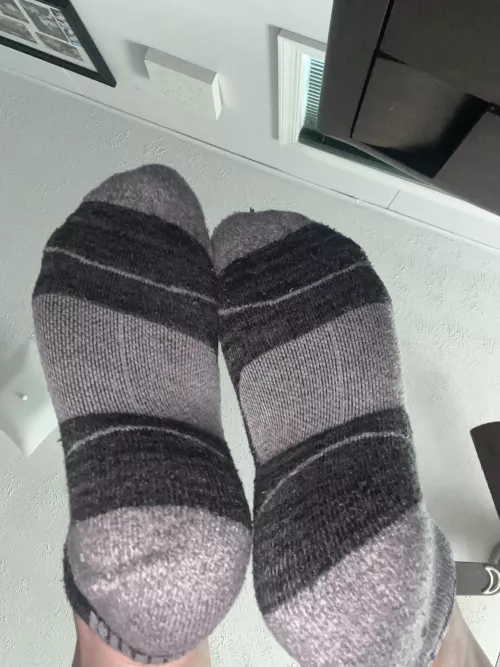 Under my soles is where you belong. Someone come take these sweaty gym socks from me ;) [selling]