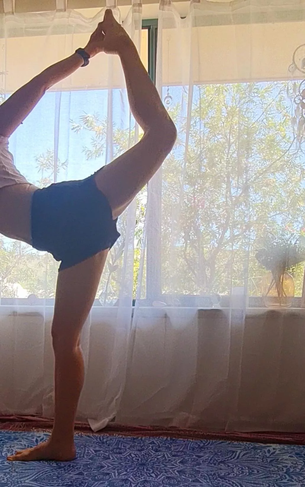 What will you do while my legs are so far open?