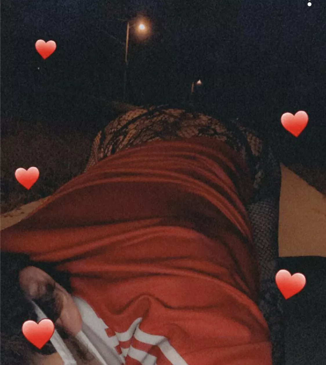 12am slutting myself out on the side of the road 💝