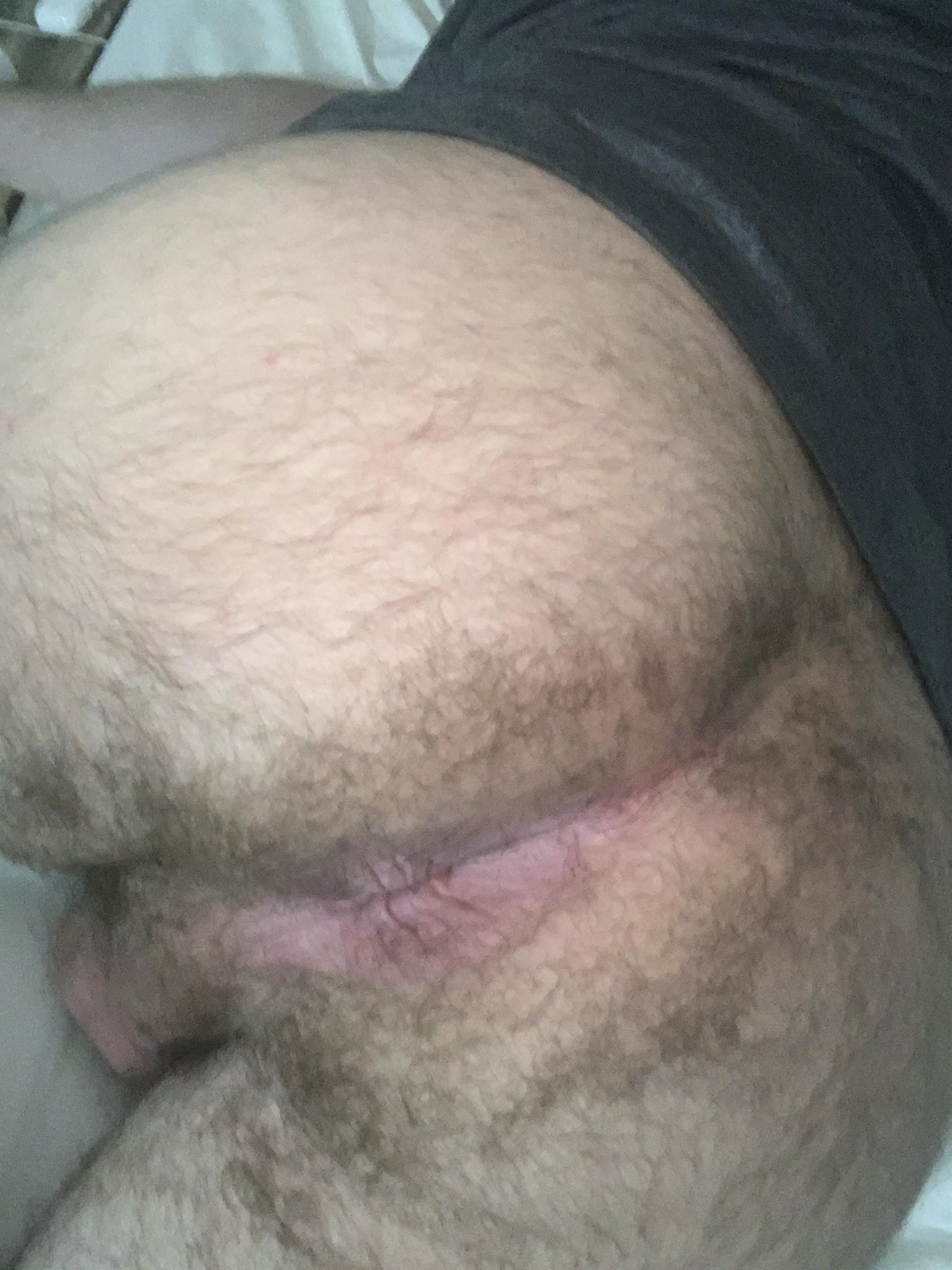 21 - would any older guys want to use my hairy butt?