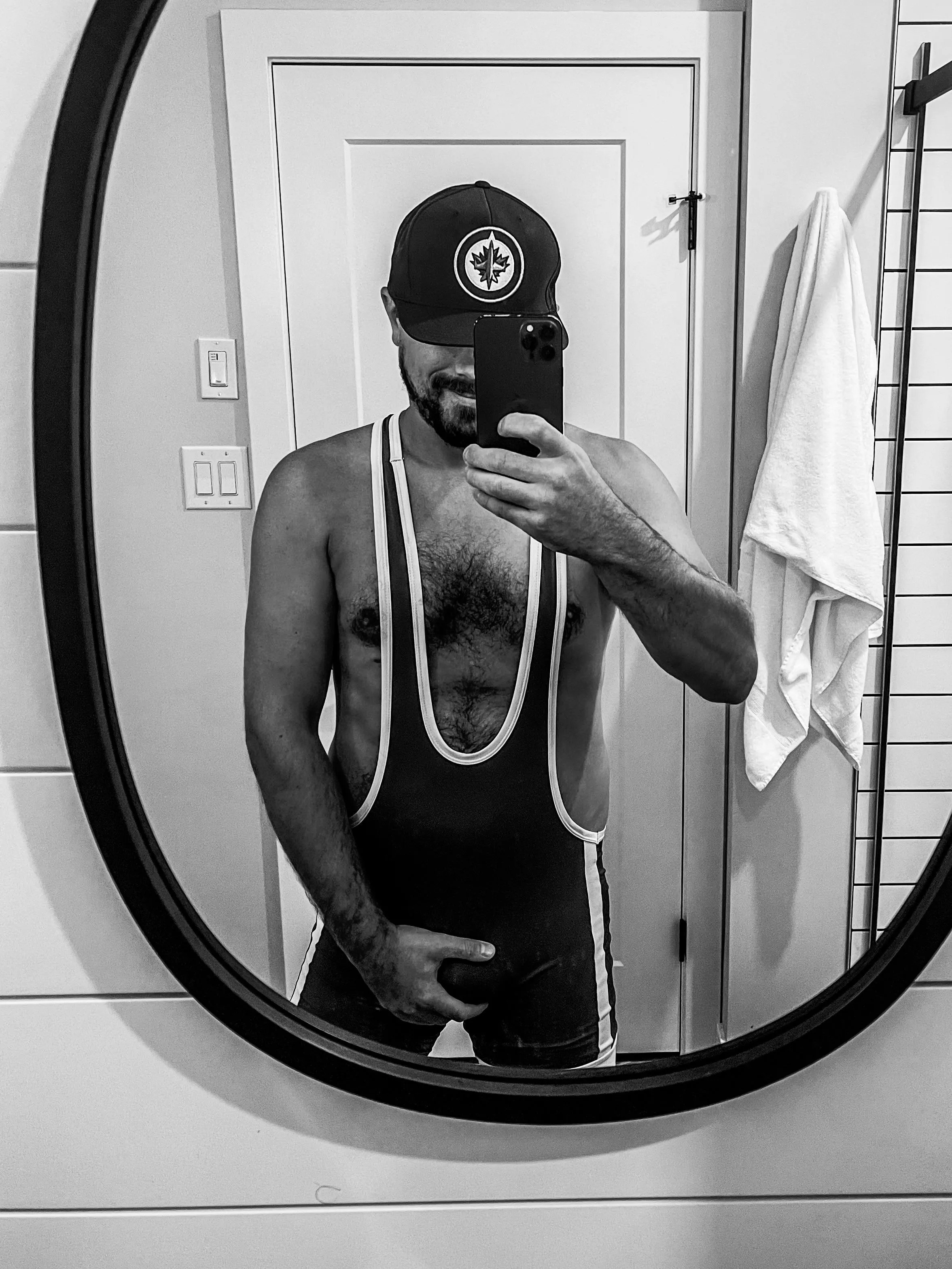 (37) Wanna come practice those new wrestling moves with your dad?