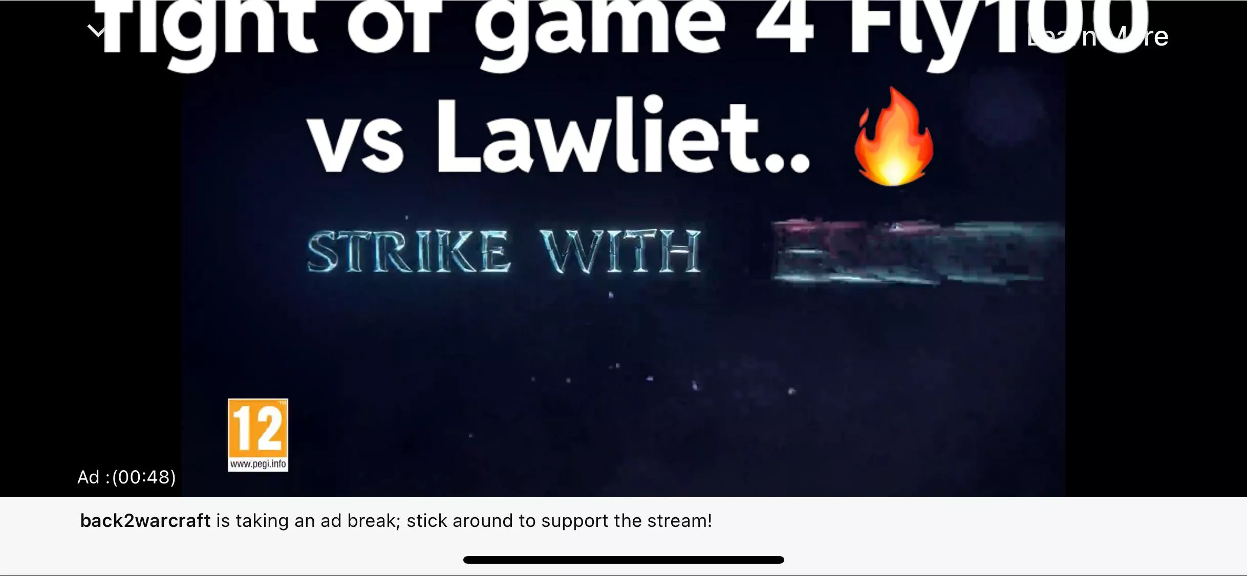 +60 second ads are ok.. Between games. But in the middle of an epic game-deciding fight? Shouldn’t be a thing.