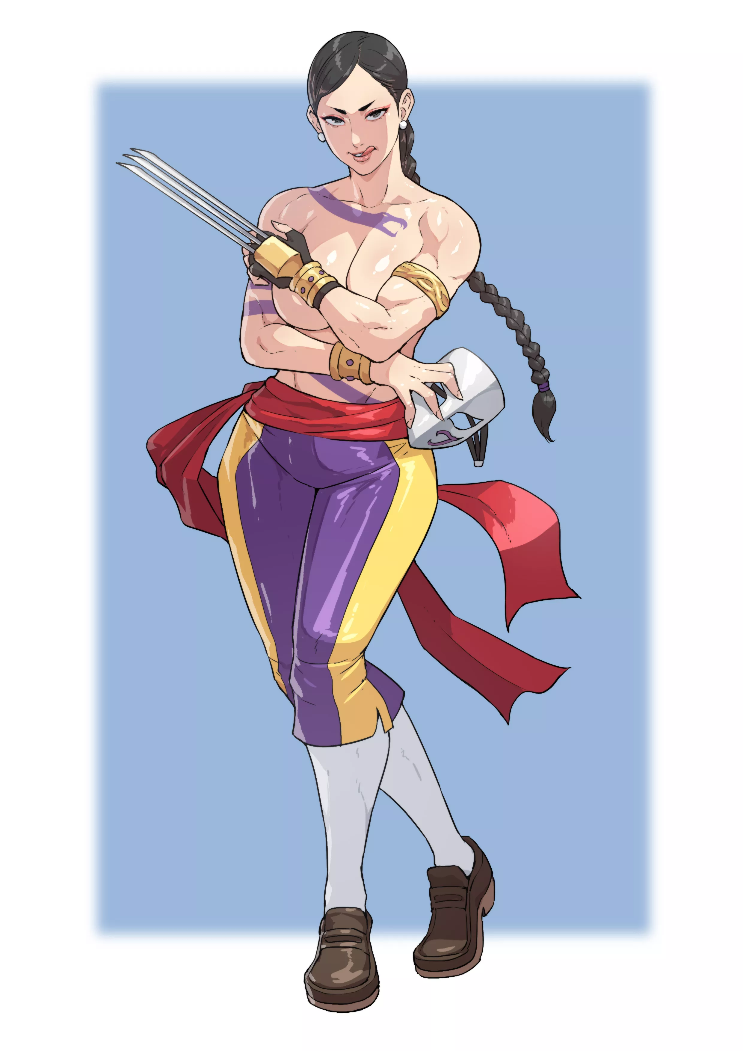 Chun Li as Vega [Artist: Cirenk]