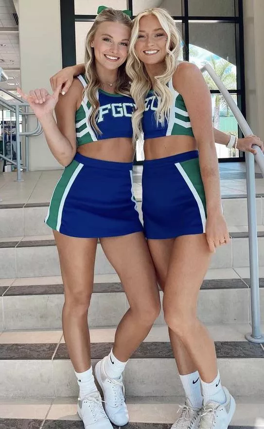 College cheerleaders