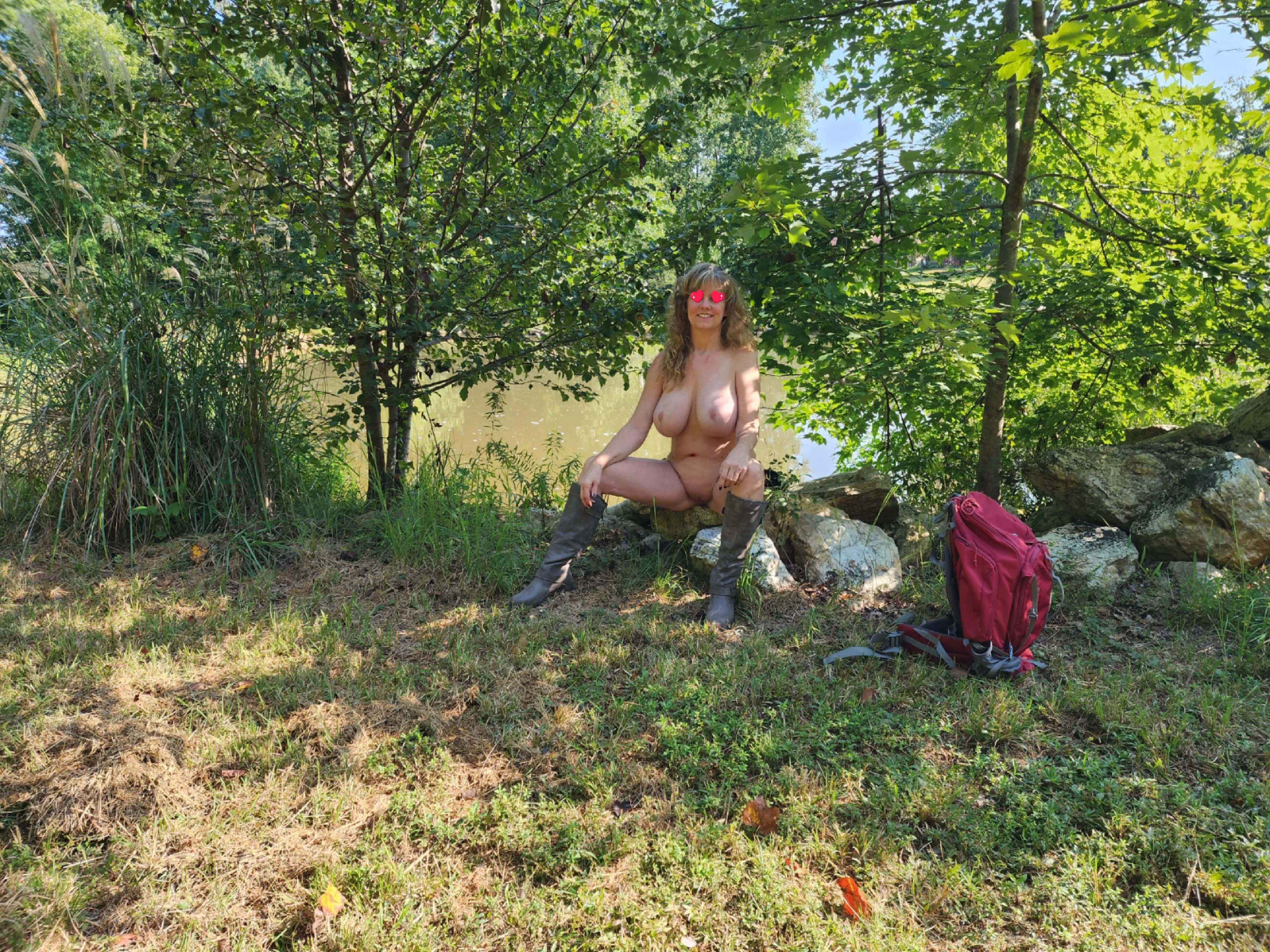 (F) 58. Doing a little hiking by myself in the nude on this gorgeous day ❤