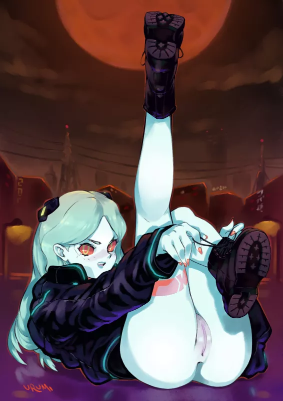 full moon Rebecca (urumi) [cyberpunk edgerunners]