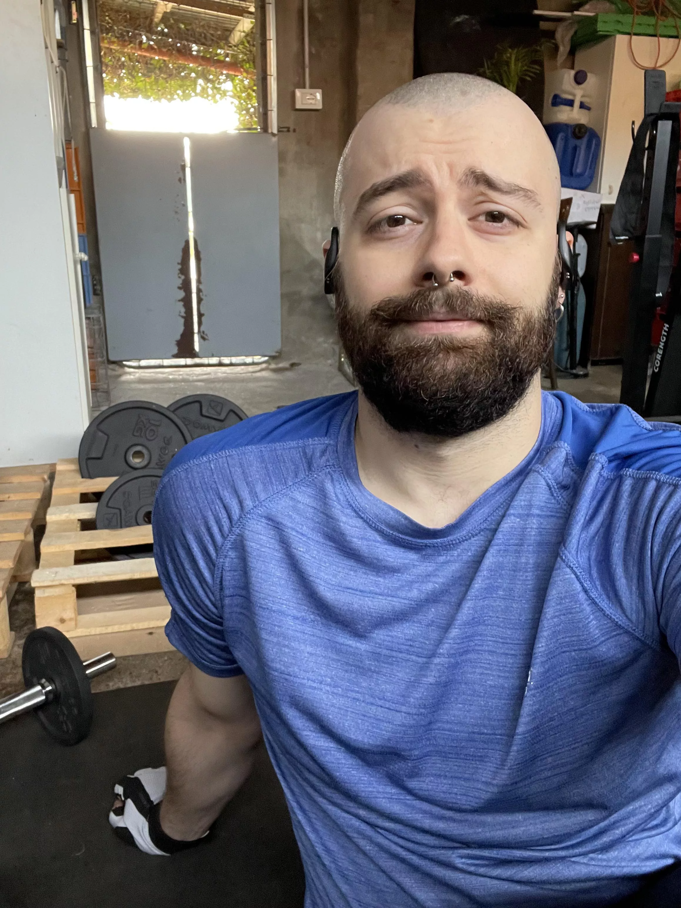 Garage workout as usual! How are you all doing?