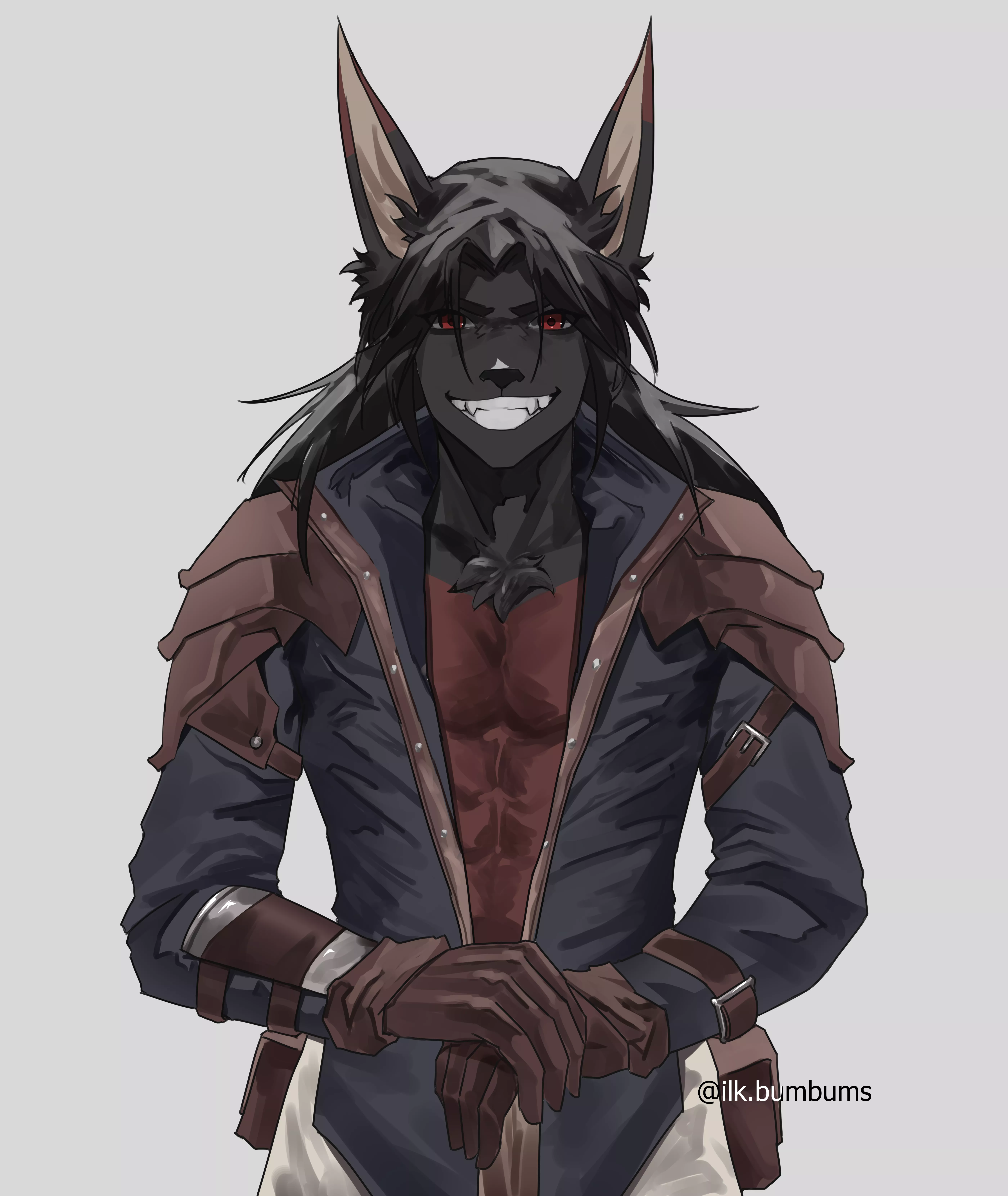 Managed to get this commission done in between school stuff! by me @ilk.bumbums