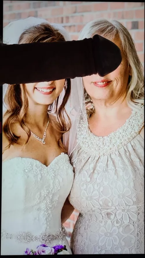 Mommy can't see this wedding working out! Private censor request complete.