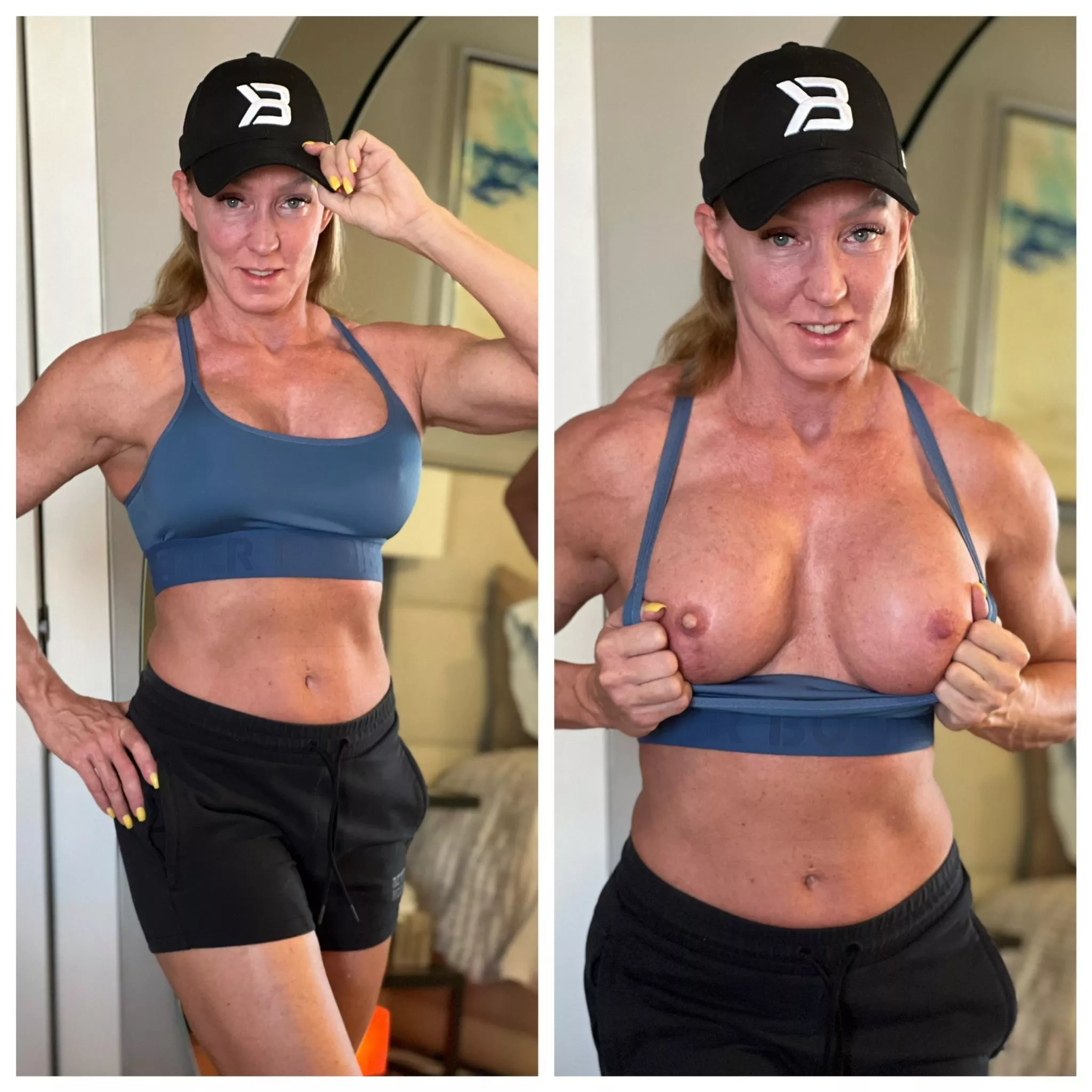 My Reddit post vs other site post!!!! Heading to the Gym now! [f]