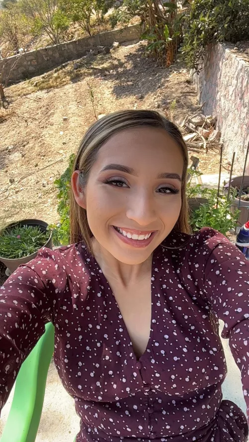 Trib my Latina gf to see her nude. DM with trib