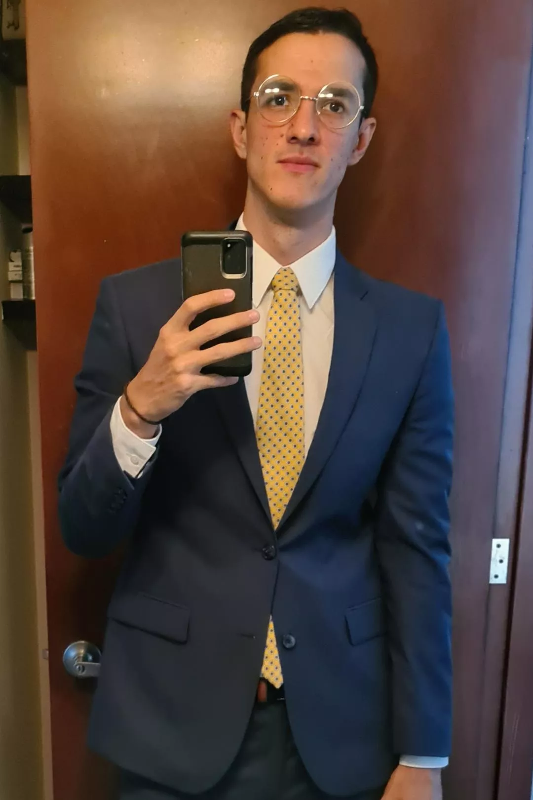 Trying to look good for my best friend's wedding day